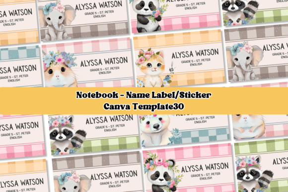 Canva Name Label Template: Beyond the Basic Sticker