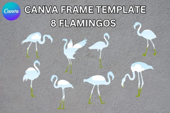 Flamingo Canva Frame Template: Your Shortcut to Stunning Visuals