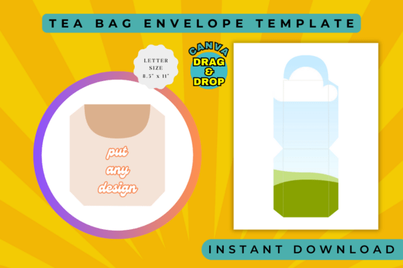 The Art of the Unfolding Reveal: Using a Tea Bag Envelope Template