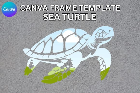 Turtle Canva Frame Template: A Creative Asset for Modern Projects