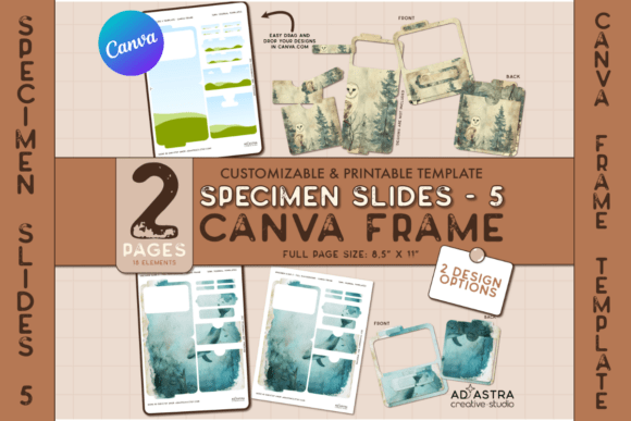 Unlocking Creative Potential with Specimen Slide Template Set 5